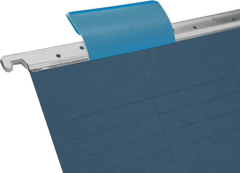 Biella Hängeordner für A4 – Karton, Blau, 320 × 250 mm, mit Vordruck