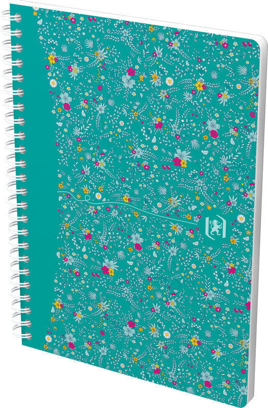 Oxford Collegeblock A5, liniert, Spiralbindung, 60 Blatt, perforiert, 90 g/m² – sortiert