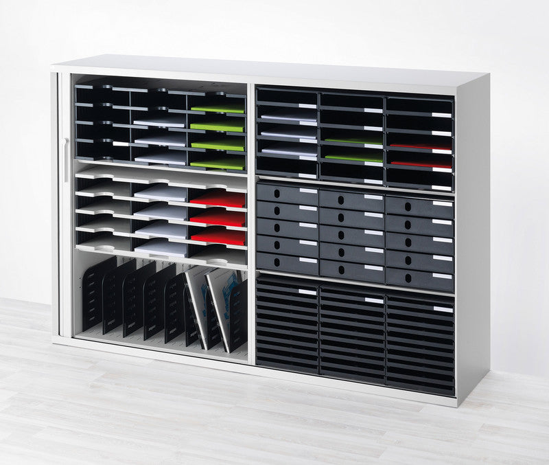 Styro Val Pro Schubladenelement Öko Xtra-slim – für Format A4 – 243 × 335 × 323 mm