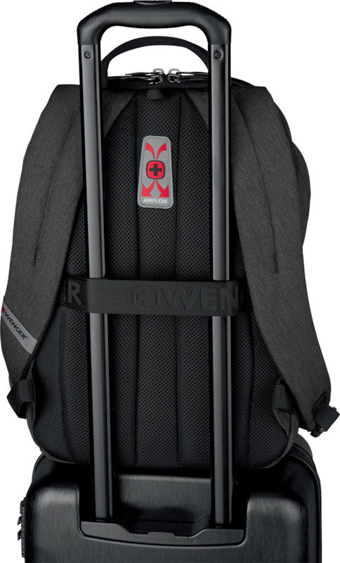 Wenger/SwissGear Wenger MX Light – Notebook-Rucksack – für 16" Notebook, 21 l, Polyester, grau