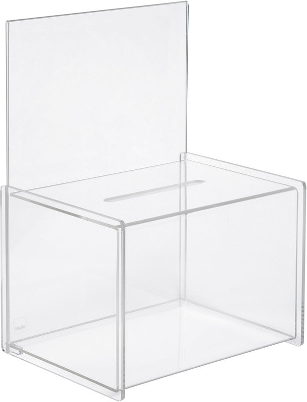 Sigel Aktionsbox, Schild A4 – Acryl, 22,5 × 31 × 17 cm