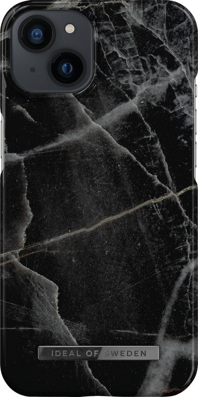 Ideal of Sweden – Backcover – für Apple iPhone 13 – Black Thunder Marble