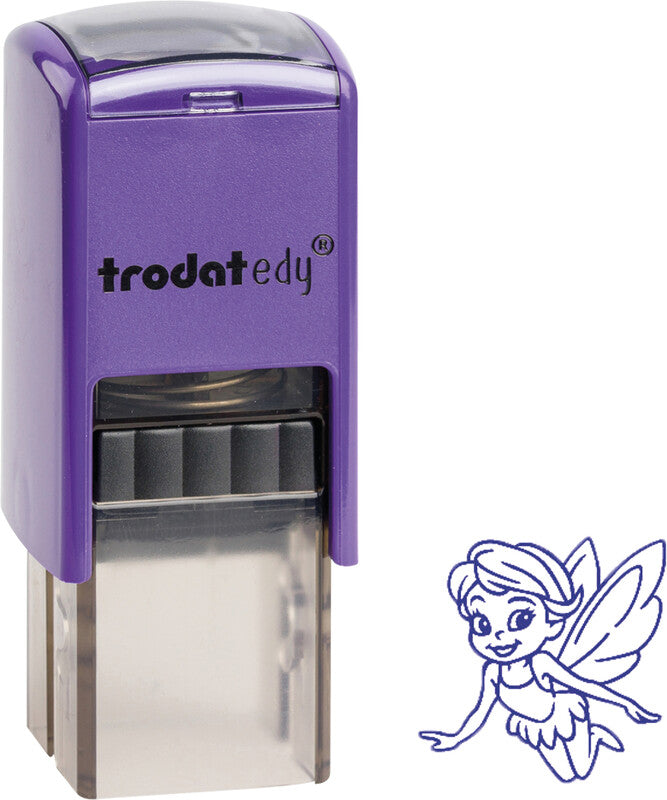 Trodat Fee Motivstempel – selbstfärbend, 19 × 19 mm, violett