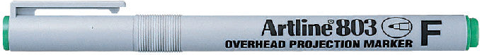Artline Non-Permanent-Marker 803 F – feine Rundspitze 0,5 mm – grün – feucht abwischbar