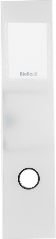 Biella Ordner Clear Creative #1 – A4 hoch – 2-Ring Hebelmechanik – transparent, mit Sichttasche