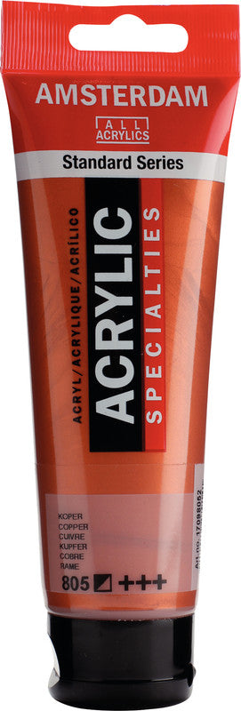 Royal Talens Acrylic Standard – Acrylfarbe – Kupfer, 120 ml