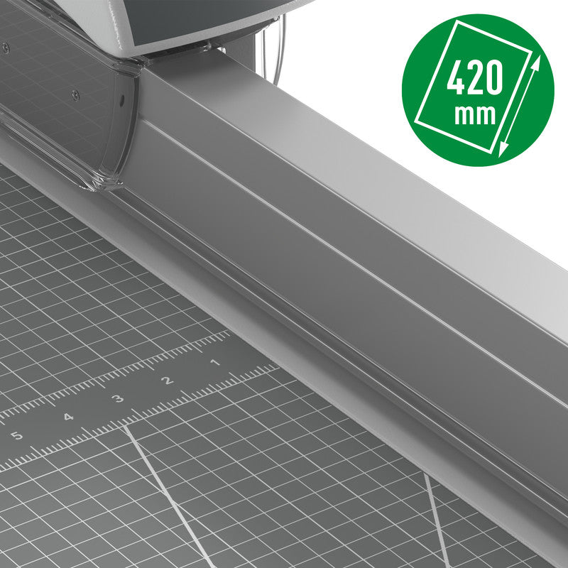 Leitz Rollenschneidemaschine Precision Office A3 – 420 mm, bis A3, 15 Blatt, 3 Schnittarten