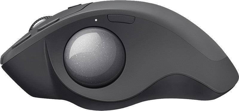 Logitech MX Ergo Ergonomische Maus – kabellos, Bluetooth + 2,4 GHz, für Rechtshänder, schwarz