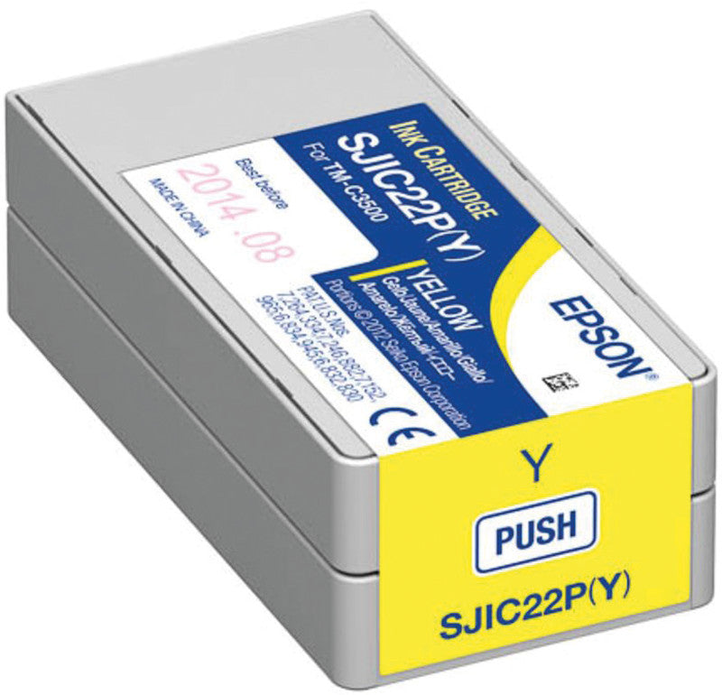Epson Tintenpatrone SJI-C-22-P-(Y), Gelb, 32,5 ml
