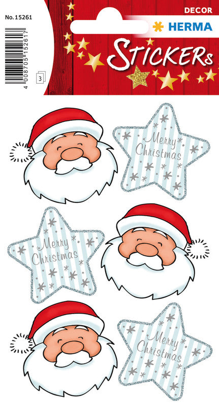 HERMA Schmucketiketten Decor Weihnachten – 84 × 120 mm – mehrfarbig – 18 Stk.