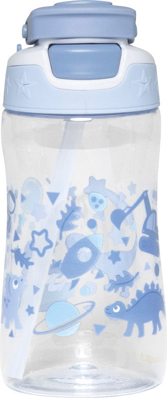 Beckmann Trinkflasche – 4,7 dl – Kunststoff (Tritan), Druckverschluss, auslaufsicher – Blau