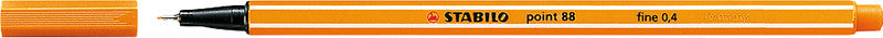 STABILO Fineliner – 20er-Set – 0,4 mm – 20 Farben, sortiert