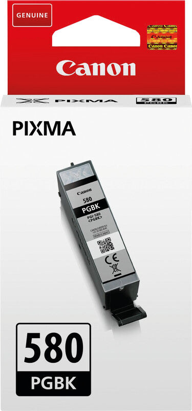 Canon Tintenpatrone PGI-580, Schwarz – für Inkjetdrucker/Multifunktionsgeräte