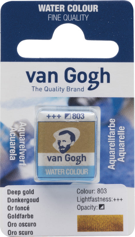 Van Gogh – Aquarellfarben – Gold Metallic