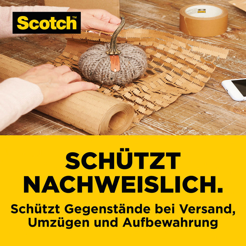 Scotch Papierpolster-Wrap Cushion Lock – 304 mm × 9 m – braun