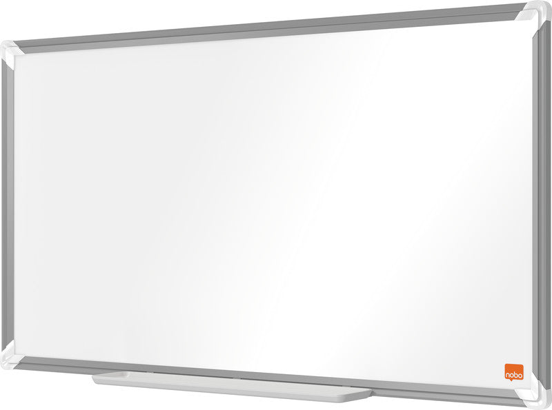 Nobo Whiteboard – 189 × 107 cm, lackierter Stahl, magnetisch, Aluminiumrahmen, Wandmontage