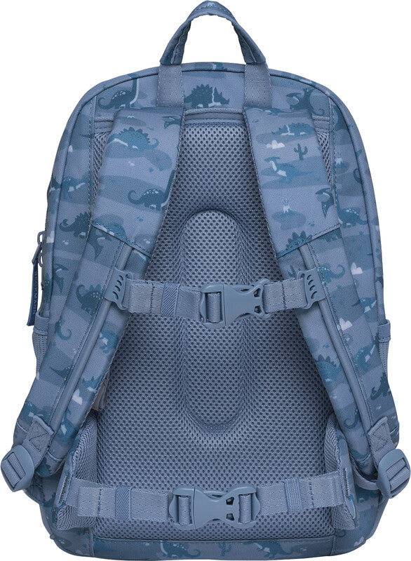 Beckmann Kindergartenrucksack Sport Mini – Dino World – Blau – 25,0 × 36,0 × 16,0 cm