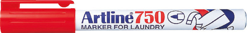 Artline Textil-Marker für Textilien – Rot