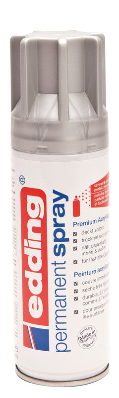 Edding Farbspray – silber, seidenmatt, 200 ml