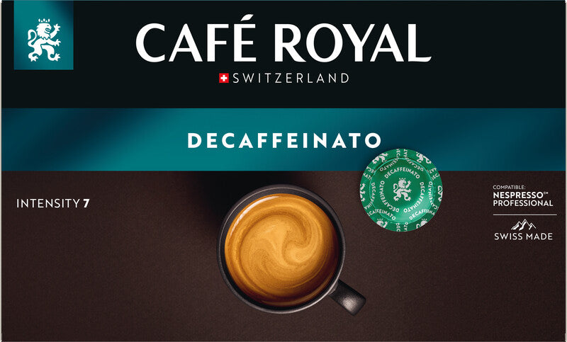 Café Royal Espresso Entkoffeinierte Kaffeepads – für Nespresso Professional – 50 Pads