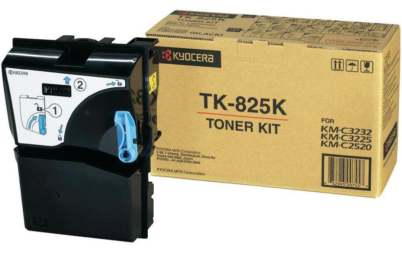 Kyocera – Toner TK-825K – Schwarz, 15000 Seiten
