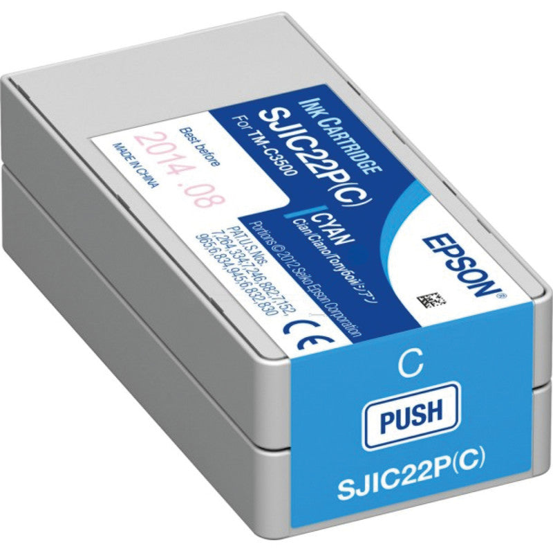 Epson Tintenpatrone SJI-C-22-P-(C), cyan, 32.5 ml