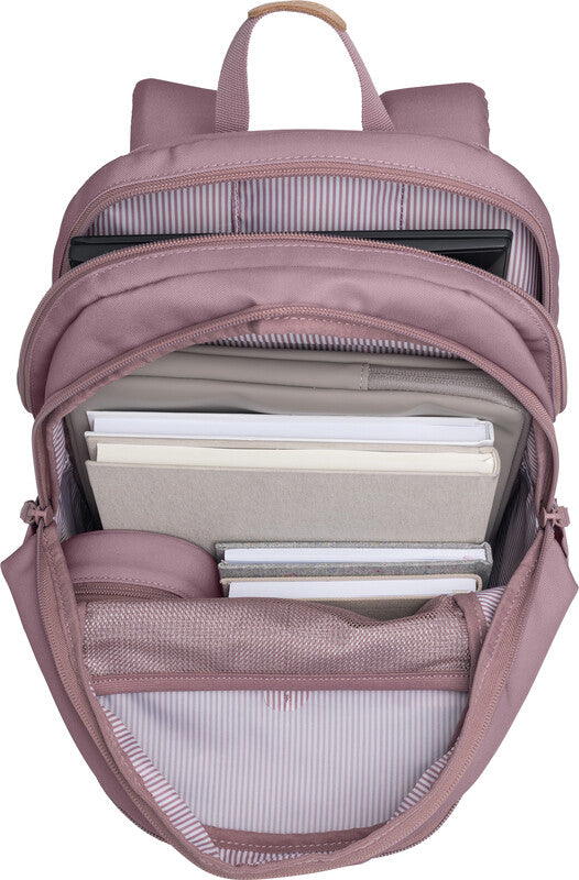 Beckmann Urban Midi Rucksack – Purple Rose – lila – 29,0 × 44,0 × 21,0 cm – recycelte Materialien