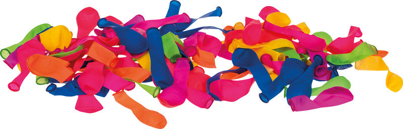 Out oft the blue Out of the Blue Wasserballonpumpe – 100 Wasserballons, Kunststoff, farbig
