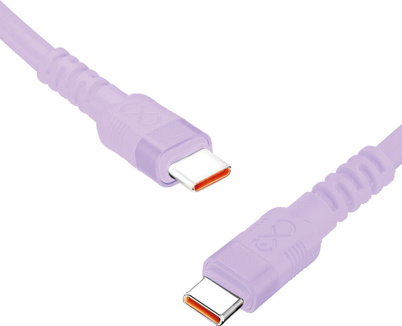 EXC USB-Kabel, USB-C zu USB-C, 0,9 m, Ladekabel