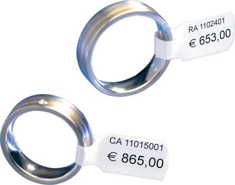 HERMA Ringetiketten – 10 × 49 mm, permanent, weiss, Karton, 210 Blatt (5'000 Stk.)