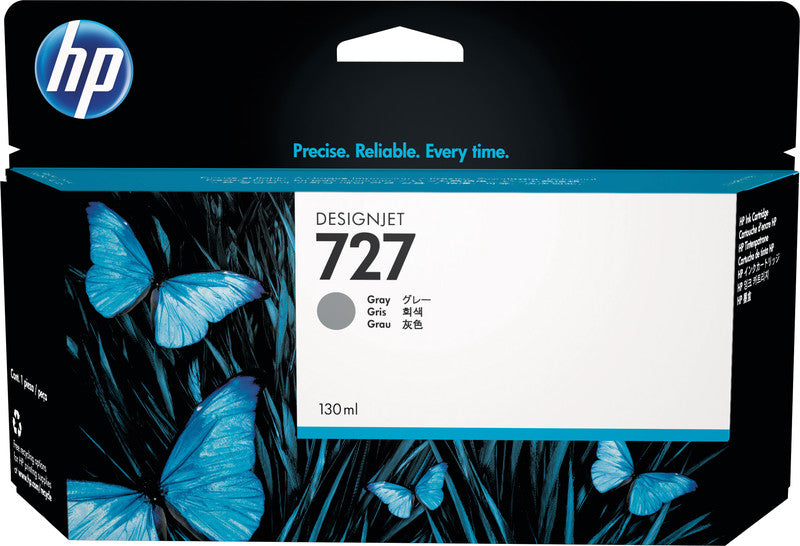 HP Tintenpatrone 727, Grau, 130 ml