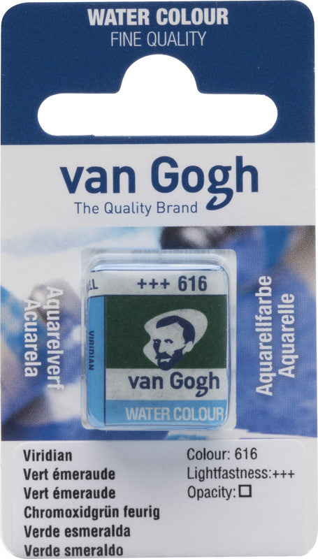 Van Gogh Aquarellfarben – feuriges Chromoxidgrün