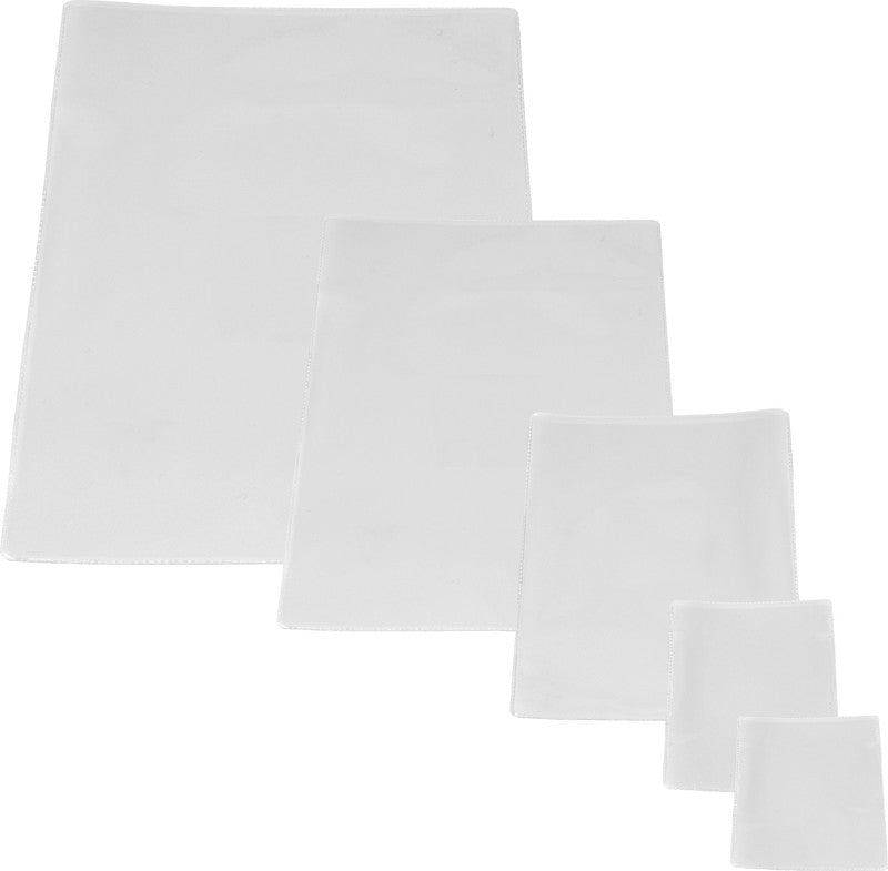 Dufco Dokumentenhülle – für Format 58 × 80 mm, Kunststoff, transparent – 10 Stück