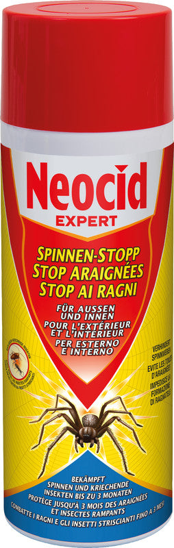Neocid EXPERT Spinnen-Stopp – für Spinnen – 400 ml – Metall