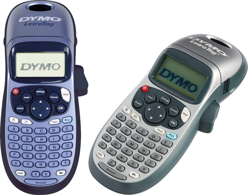 DYMO LetraTag LT-100H – Beschriftungsgerät, für LT-Bänder 12 mm, Druckvorschau