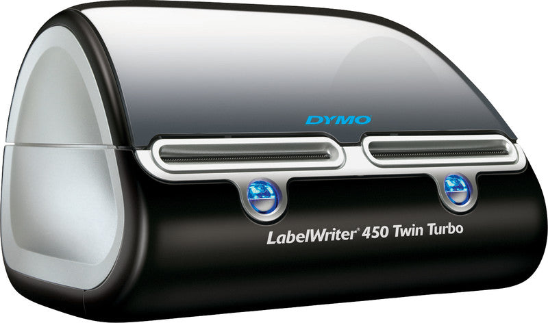 DYMO LabelWriter 450 Twin Turbo – Etikettendrucker, Thermodirekt, bis 60 mm, 600 dpi, USB
