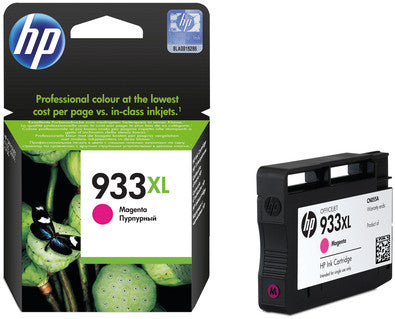 HP Tintenpatrone 933XL, Magenta, Original – für Inkjetdrucker/Multifunktionsgeräte