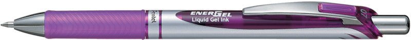 Pentel EnerGel Xm RT Fine – Tintenroller, schnelltrocknend, 0,7 mm, violett