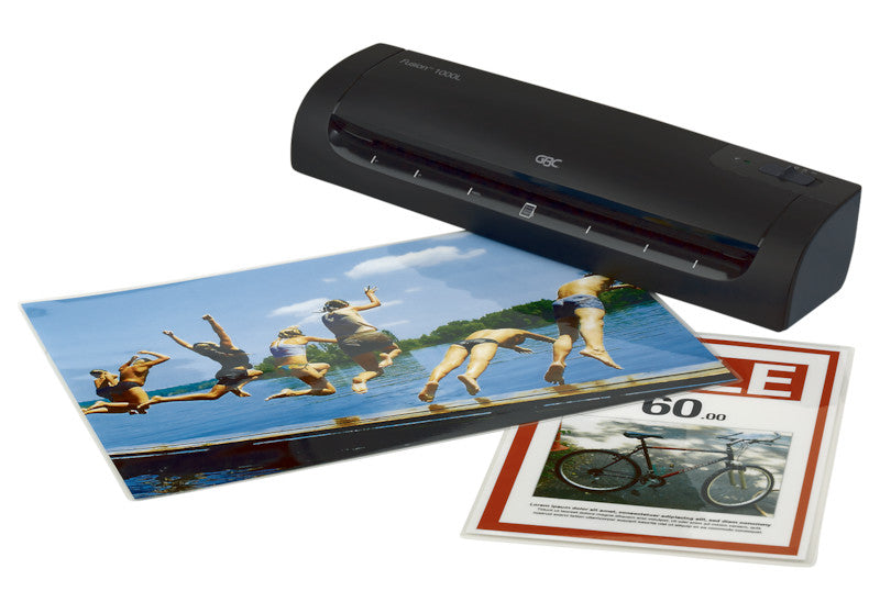 GBC Fusion 1000L Laminiergerät A3 – 2-Rollen, 75 µm, Kaltlamination, 5 Min. Aufheizzeit, 330 mm/min, Schwarz