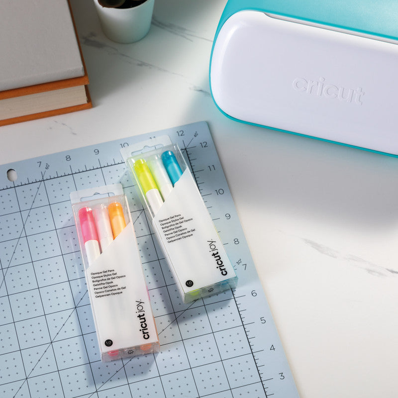 Cricut Opaker Gelschreiber 3er Etui – 3 Farben, 1 mm – für Cricut Joy