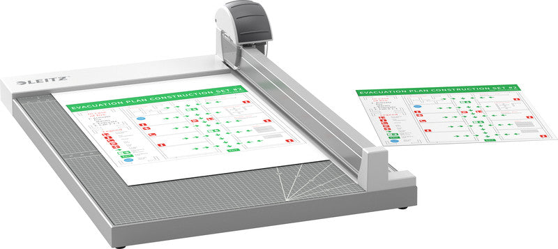 Leitz Rollenschneidemaschine Precision Office A4+ – 385 mm, bis A4+, 15 Blatt, Wellenschnitt/Perforation/Bütte