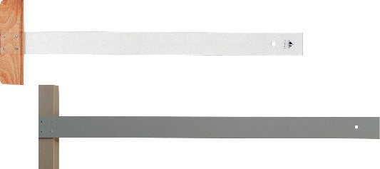 Sieco Reissschiene – Acryl – 65 cm – ohne Anschlag – transparent