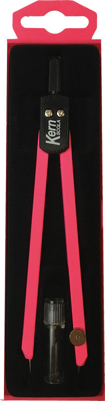 KERN Zirkel – Schenkellänge 13,5 cm, Radius 15 cm, Messing, farbig sortiert
