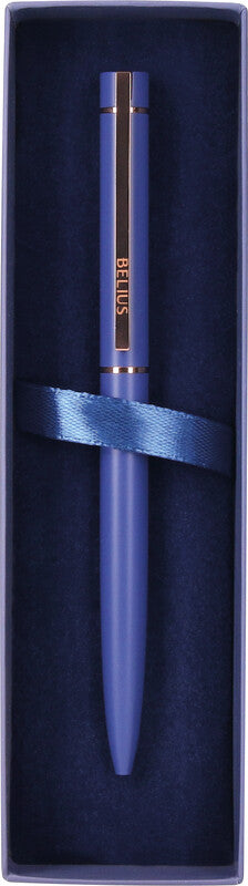Belius Kugelschreiber – Elektroblau, Aluminium