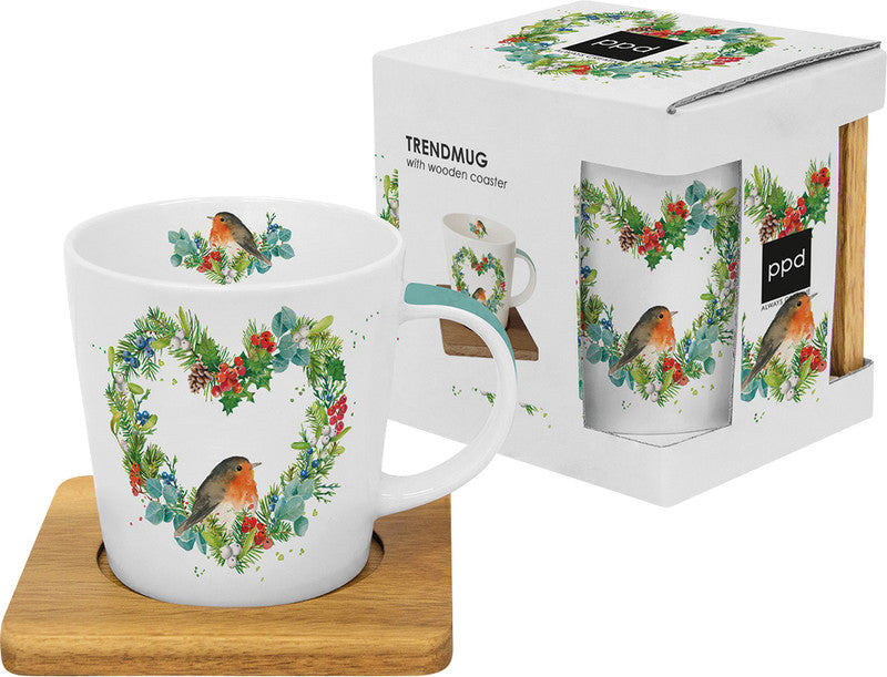 Ppd Tasse – 0,35 l, New Bone China, mehrfarbig, spülmaschinenfest, mikrowellengeeignet