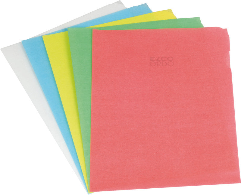 Elco Ordo Sichtmappe A4 – Grün, Papier, 10er-Pack