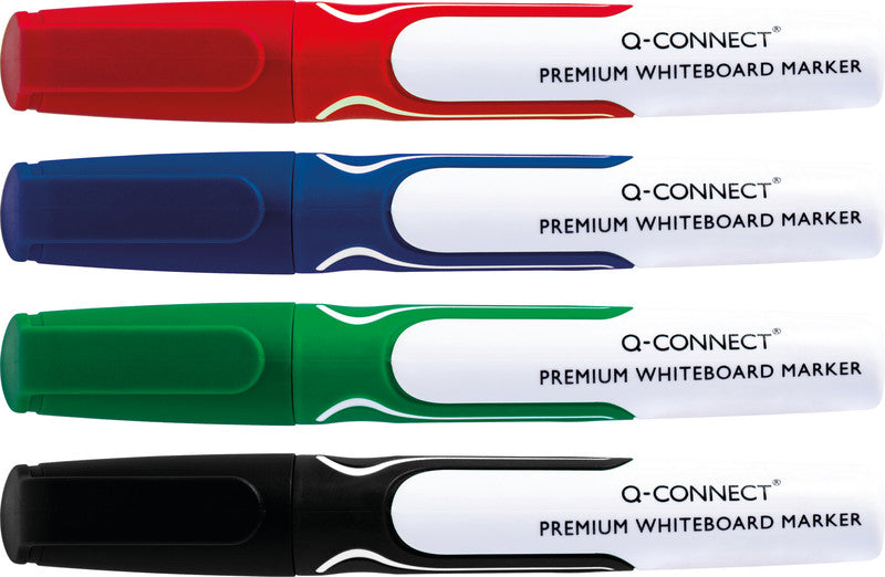 Q-CONNECT Whiteboard-Marker – Rundspitze 3 mm – Grün – Trocken abwischbar