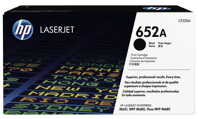 HP Toner 652A – schwarz, 11500 Seiten
