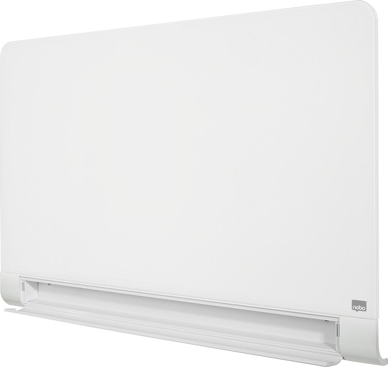 Nobo Whiteboard – 100 × 56 cm, Glas, magnetisch, Wandmontage, inkl. Stift, Magnete, Montagesatz