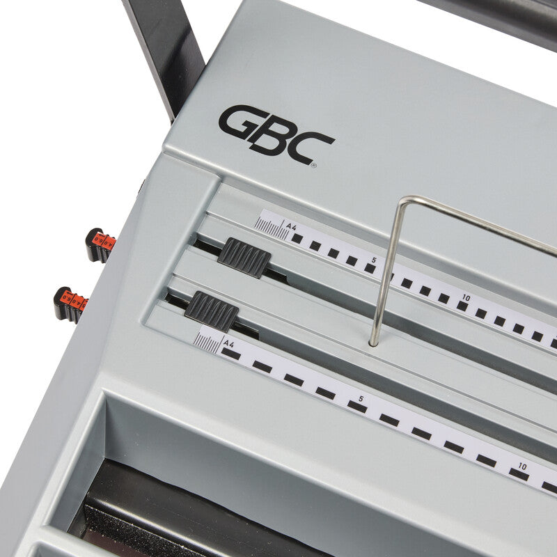 GBC MultiBind MB20 Bindegerät – Plastik- und Drahtbindung, für 21-Loch und 34-Loch, A3, bis 20 Blatt